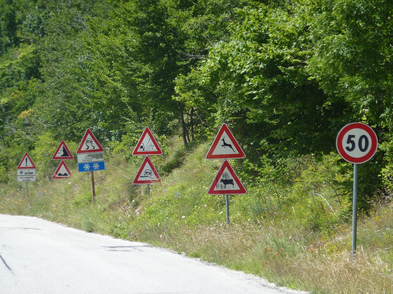 cartelli stradali su misura